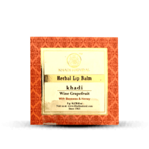 Khadi Natural Herbal Lip Balm Khadi Grapefruit